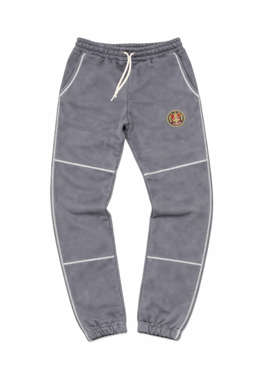 UNION SWEATPANTS- CONCRETE GREY/WHITE